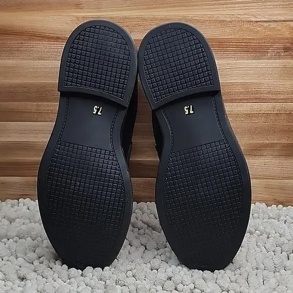 Blondo Black Leather Loafers - Picture 3 of 16